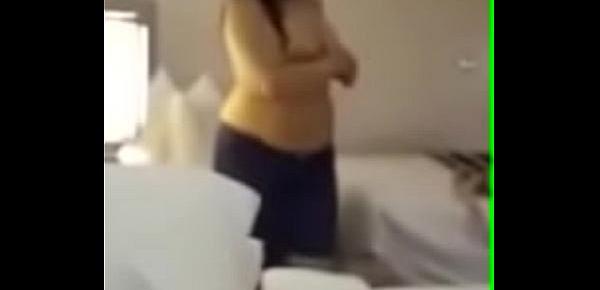  Desi Girl Shri Reddy from Telugu Dancing in Hotel Room